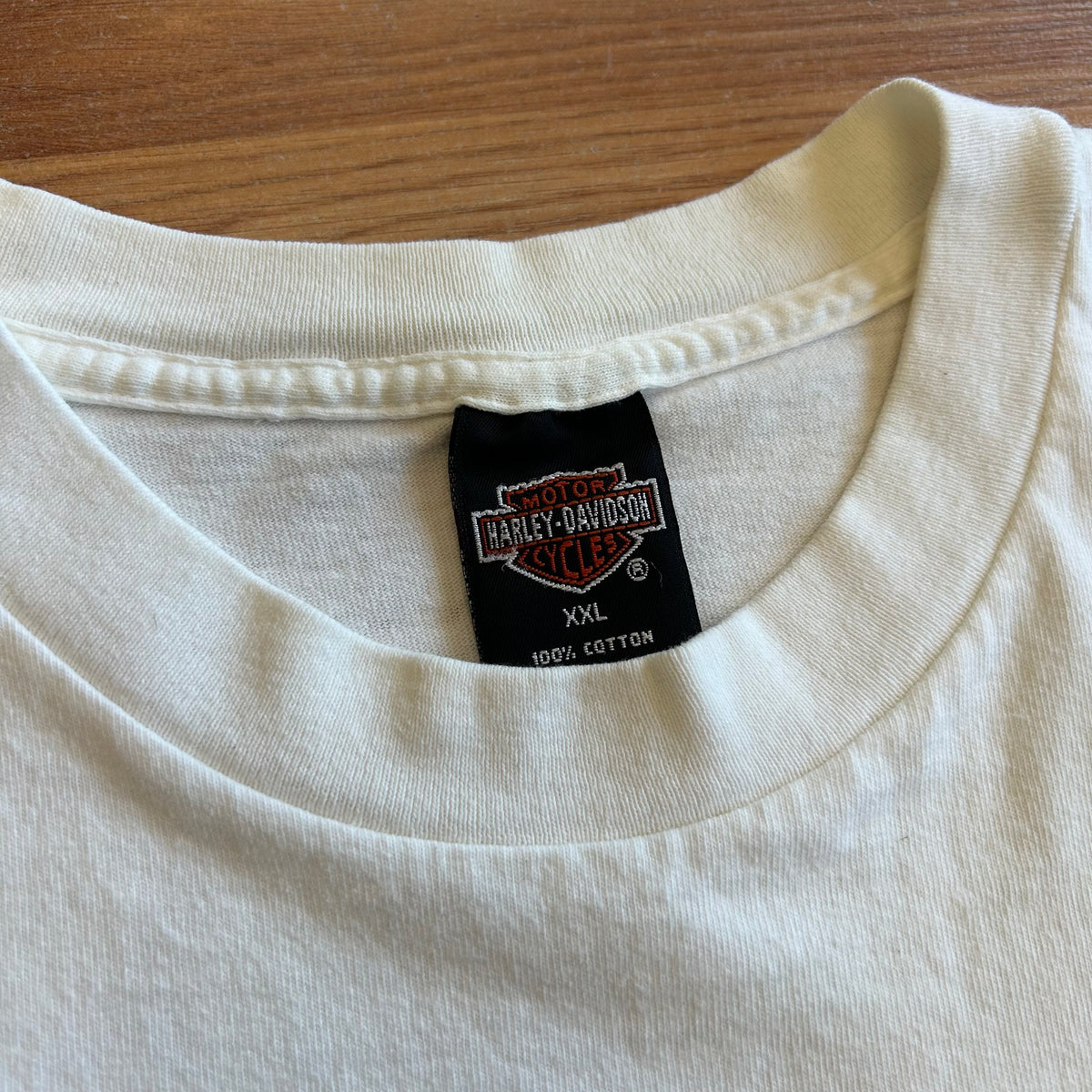 Vintage Harley Davidson Freedom White Pocket T-shirt - Size 2XL