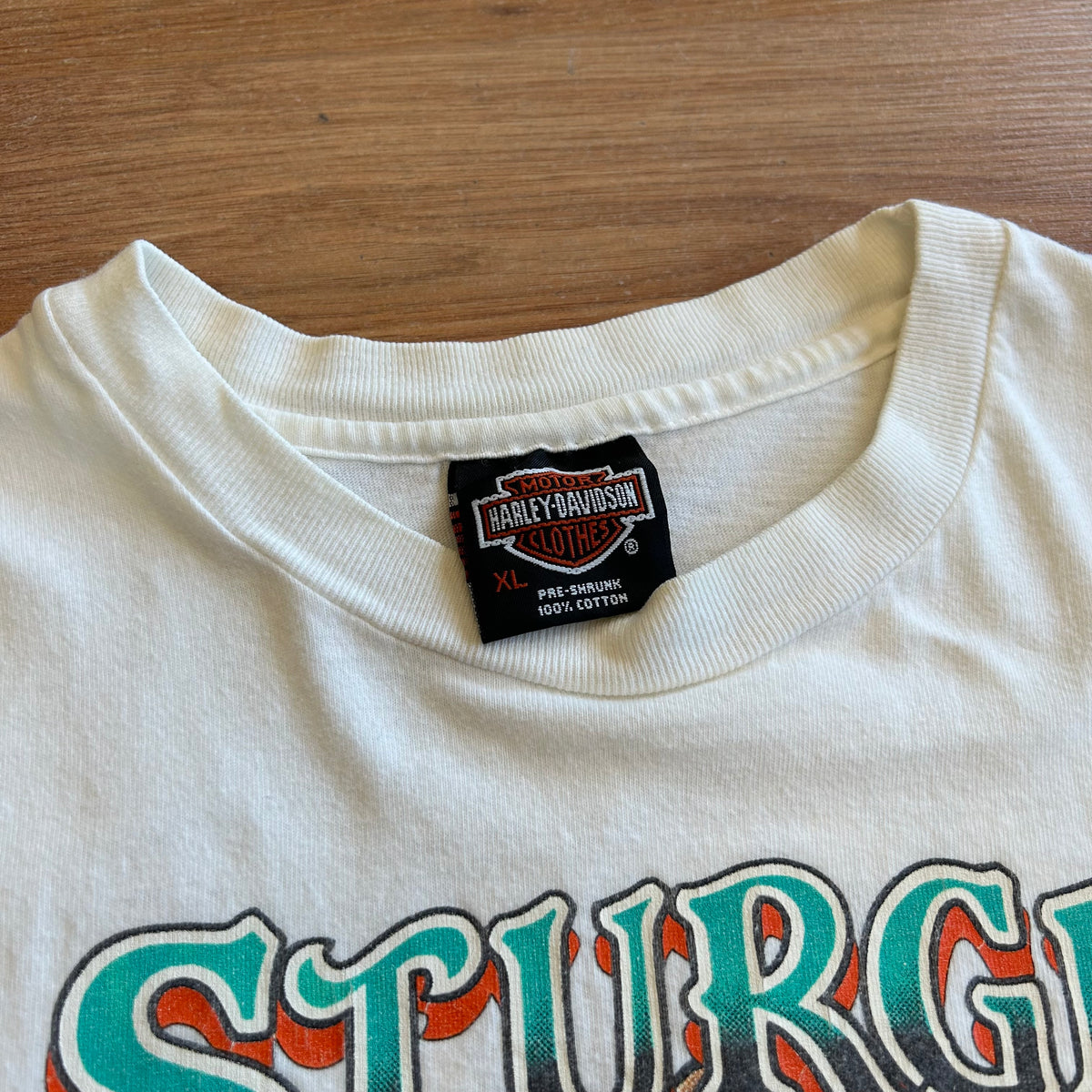 Vintage Harley Davidson Sturgis Black Hills Tribal T-shirt - Size XL