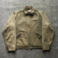 Vintage Distressed & Faded Green Carhartt Detroit Jacket