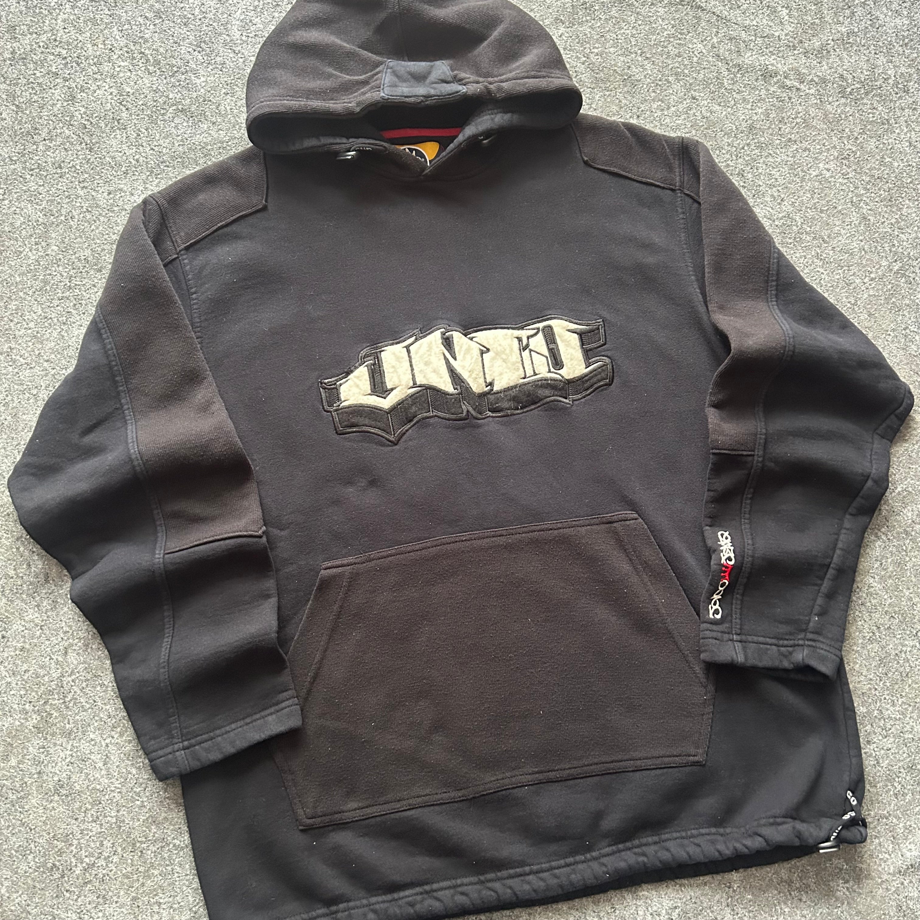Vintage JNCO Embroidered Black Hoodie