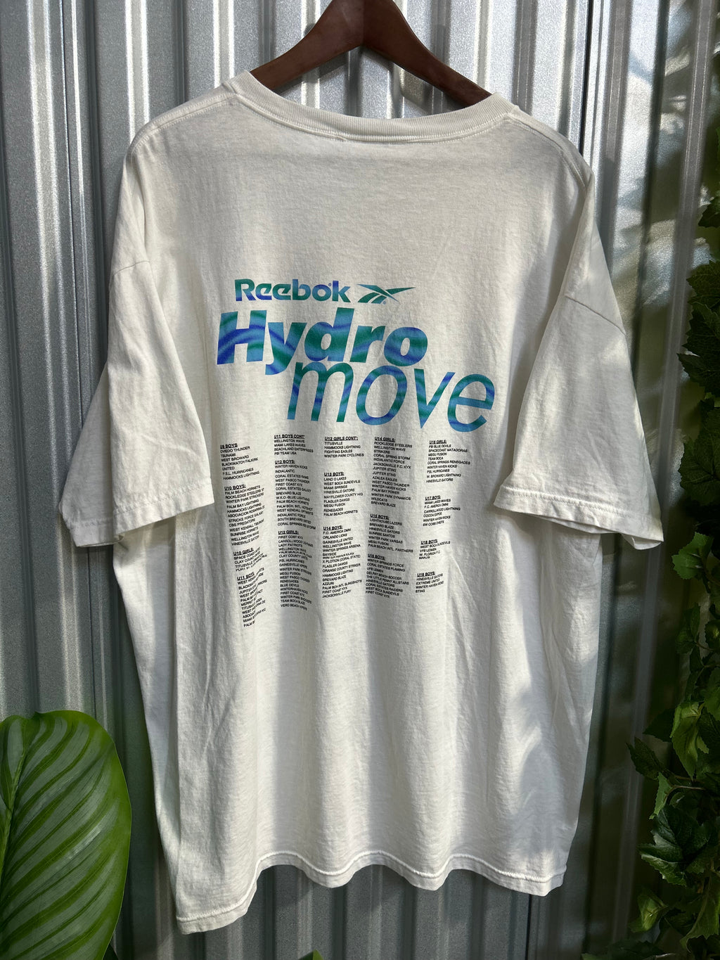 Vintage Reebok Space Coast Cup Soccer Tournament T-shirt - Size Xl