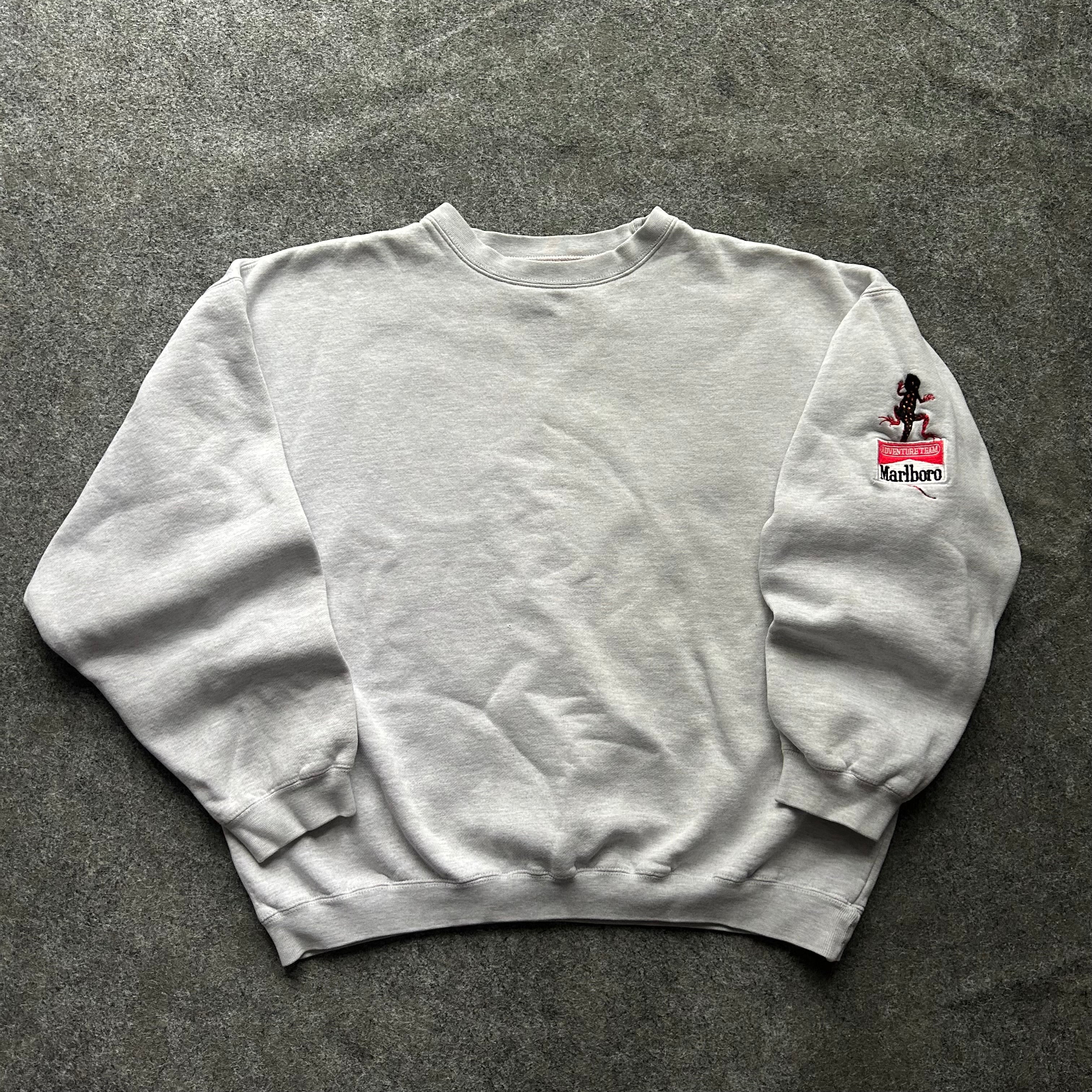 Vintage Marlboro Gecko Patch Crewneck
