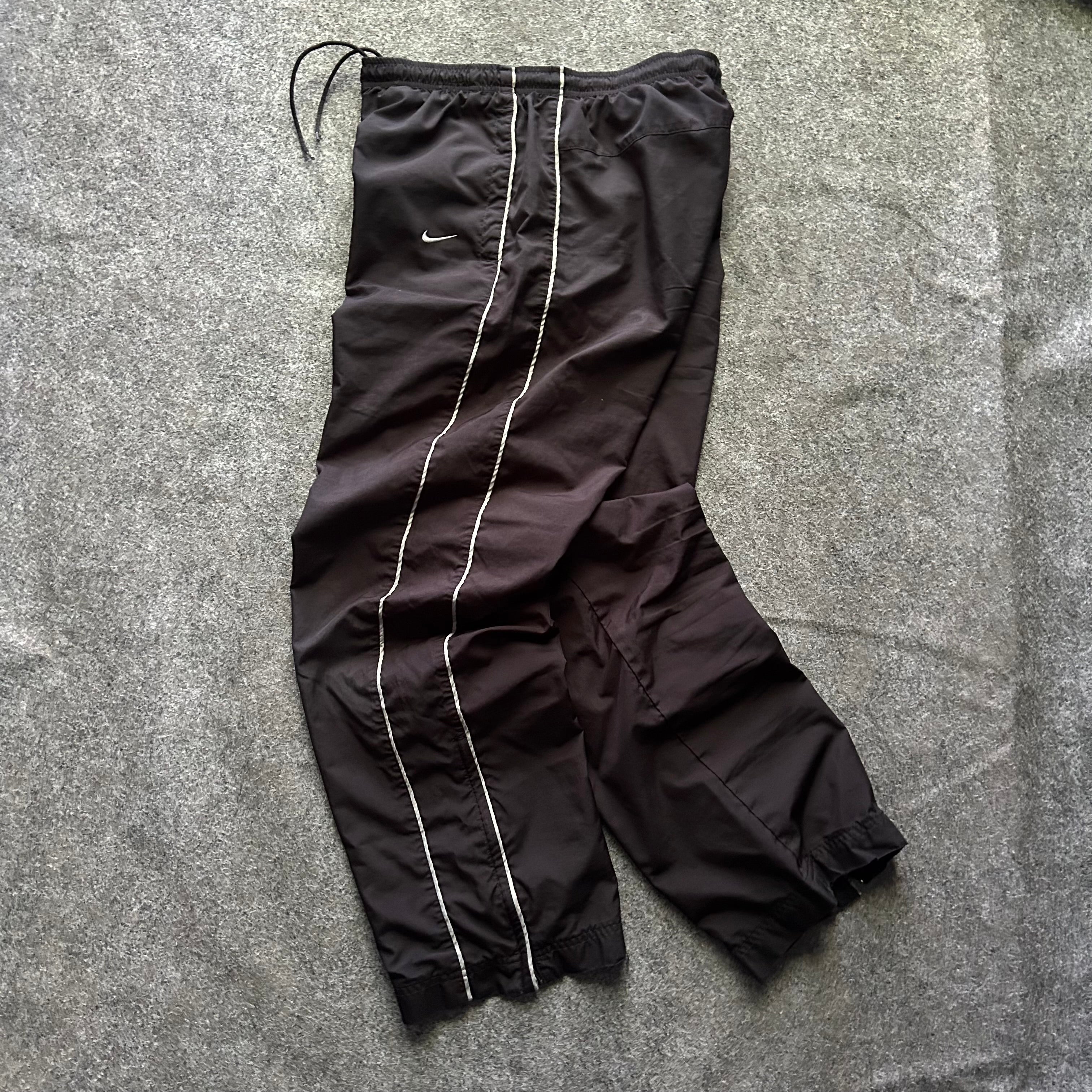 Vintage Nike Y2K Black Track Pants