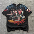 Vintage Dale Earnhardt The Black Knight Lightning NASCAR AOP T-shirt