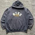 Vintage Nike Faded Navy Blue Hoodie